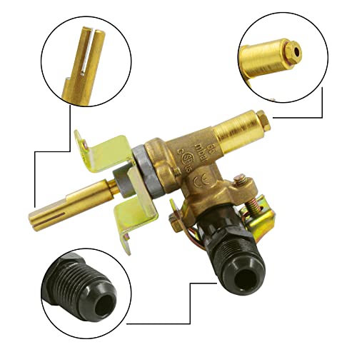 MENSI Natural Gas Conversion Control Valve Kit Replacement Repair Valve for Outland Living Firebowl Mega Propane Fire Pit