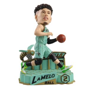 lamelo ball charlotte hornets city jersey bobblehead nba