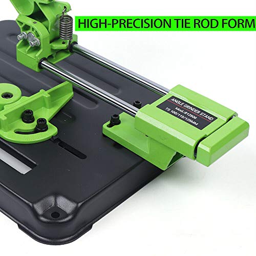 Angle Grinder Holder, GDAE10 DIY Fixed Universal Bracket Polishing Machine ConversionTable Saw Multifunctional Cutting Stand Grinding Support Power Tool Accessories for 100/125 Grinders 0-45 Degree