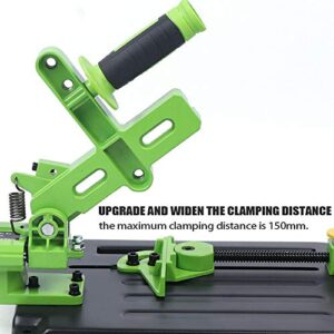 Angle Grinder Holder, GDAE10 DIY Fixed Universal Bracket Polishing Machine ConversionTable Saw Multifunctional Cutting Stand Grinding Support Power Tool Accessories for 100/125 Grinders 0-45 Degree