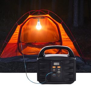 Keshoyal USB Light,Premium Emergency Light ,5W DC5V USB LED Camping Lantern with USB Cable ,9ft Length Cord Tent Light,Portable Light for Warehouse Fishing Outdoor Portable LED Bulb, Warm White