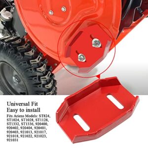 HUSWELL Snowblower Skid Shoes 2 Pack with Mounting Hardware for Ariens Universal 2 Stage Snow Thrower 01028600 02483859 24599 2483859 106500 245995 2483851…