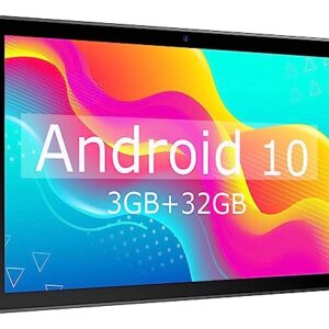 AAUB Tablets 10 inch Android Tablet, Octa-Core, 5G WiFi 1080P HD Touchscreen, 3GB + 32GB, 6000mAh Battery 13MP Dual Camera Smart Tablet PC, Bluetooth GPS 2023 New