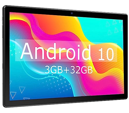 AAUB Tablets 10 inch Android Tablet, Octa-Core, 5G WiFi 1080P HD Touchscreen, 3GB + 32GB, 6000mAh Battery 13MP Dual Camera Smart Tablet PC, Bluetooth GPS 2023 New