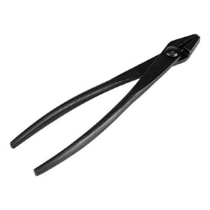 bonsai pliers, 200mm black manganese steel alloy branch pliers bonsai wire plier with round end for safe use gardening tool bonsai tools