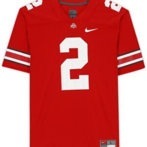 Chase Young Ohio State Buckeyes Autographed Scarlet Nike Game Jersey - Autographed College Jerseys