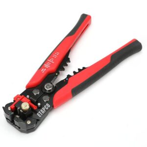 wire stripper, wire stripper tool, wire strippers, wire strippers electrical, with wire crimper and wire cutters, self adjusting, automatic wire stripper, wire stripper and crimping tool