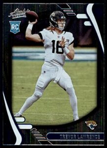 2021 panini absolute - #101 trevor lawrence