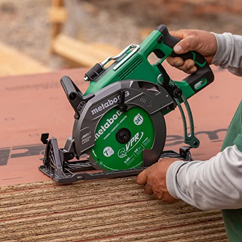 Metabo HPT 36V Cordless 7-1/4" Rear Handle Circular Saw, 500 Cuts Per Charge, Lightweight at 8.2 Lbs