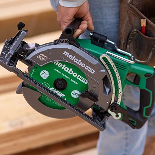 Metabo HPT 36V Cordless 7-1/4" Rear Handle Circular Saw, 500 Cuts Per Charge, Lightweight at 8.2 Lbs