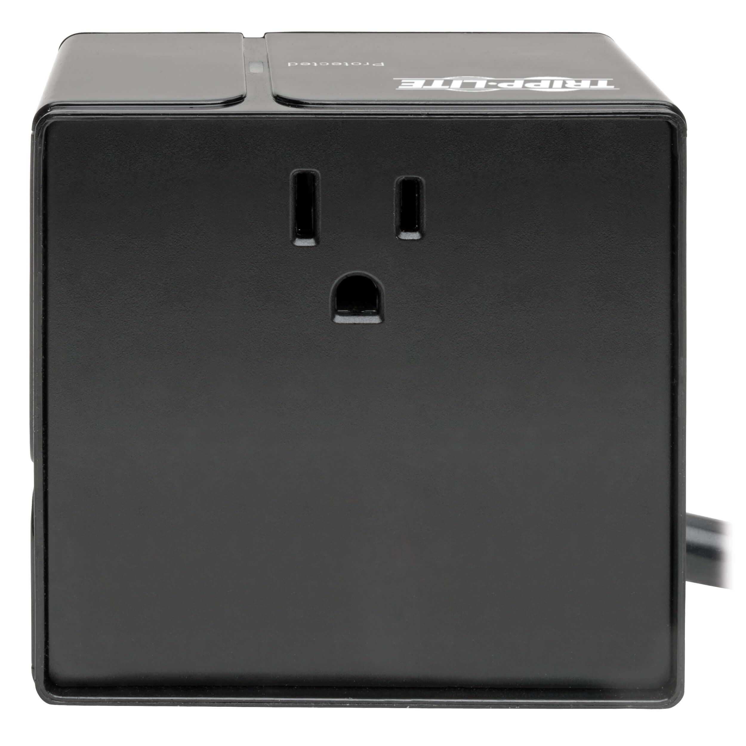 Tripp Lite Safe-IT Cube Surge Protector & Charging, 3-Outlets, 6-USB Ports, 8ft / 2.4M Cord, 50,000 Insurance & Limited Life Manufacturer's Warranty (TLP368CUBEUAM)