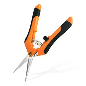defutay gardening scissors, hand pruner,pruning shears set for flowers, potting,house plants