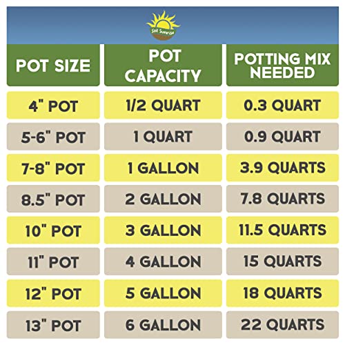 Air Cleaning Plant Potting Mix (8 Quarts), Soil Mix for Pothos, Parlor Palm, Peace Lily, Etc.