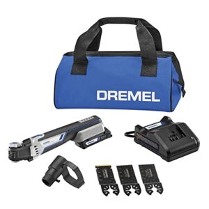 dremel multi-max mm20v-01 cordless oscillating tool kit with (1) battery