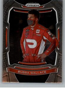 2021 panini prizm racing #52 bubba wallace official nasar racing trading card in raw (nm or better) condtion