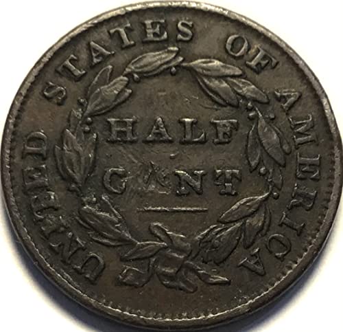 1835 Classic Head Half Cent Half Cent Extremely Fine