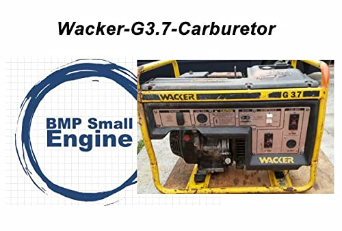 BMotorParts Carburetor Carb for 8HP Wacker Honda Model G3.7 3700 Watt Generator