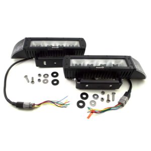 universal heated led plow lights part# ms13001