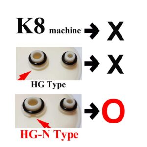 Ionhitech Replacement Filter Compatible with Water Ionizers Using HG-N Filter (Not Compatible with Original HG Models and K8 Machines)