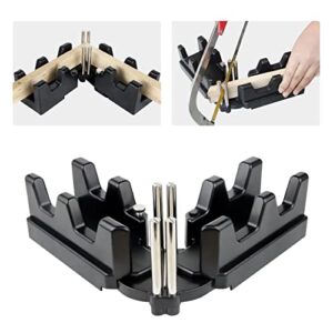 2-in-1 mitre measuring cutting tool 85°-180° miter angle cutting tool miter saw protractor measuring and sawing mitre angles cutting tool for woodworking home installation