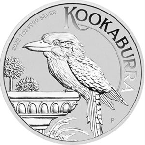 2022 au australian kookaburra 1 oz silver koala coin $1 brilliant uncirculated new