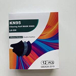 KN95 Masks, Colorful Individually Wrapped KN95 Face Mask for Men Women, Breathable & Comfortable Disposable Cup Dust Mask for Adult with Adjustable Nose Clip, 5 Layers Filter Efficiency≥95%, 30 Packs