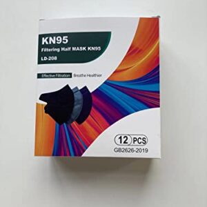 KN95 Masks, Colorful Individually Wrapped KN95 Face Mask for Men Women, Breathable & Comfortable Disposable Cup Dust Mask for Adult with Adjustable Nose Clip, 5 Layers Filter Efficiency≥95%, 30 Packs