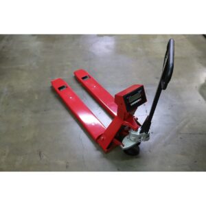 SellEton SL-5000-E-Narrow Pallet Jack Scale for European Pallet or Smaller pallets | 5000 lb x 1 lb