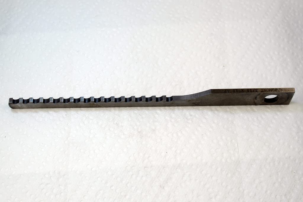 Keyway Broach Pull Type .189/.190 Wide, 6" Tooth Length, 10-3/8 Over All Length
