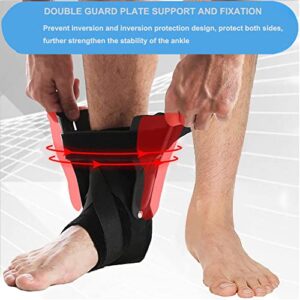 TODDOBRA Ankle Brace for Sprained Ankle, Ankle Support Brace with Side Stabilizers for Men & Women, Ankle Splint Stabilizer Volleyball, Basketball, Ankle Supports for Women (Update XL)