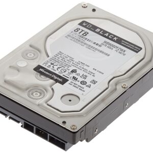 Western Digital_BLACK 8TB Gaming Internal Hard Drive HDD - 7200 RPM, SATA 6 Gb/s, 128 MB Cache, 3.5" - Western Digital8002FZWX