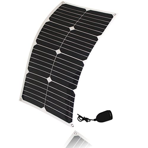 Solar Panel 20Wfor USB Fan Ventilation Motorhome Chicken Coop USB Water Pump Air Purifier Doghause