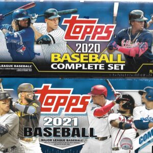 2020 and 2021 Topps Baseball Cards Factory Sealed Complete Sets