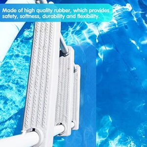 DECOHS 2 Rolls Swimming Pool Ladder Mat-9"x36" Non-Slip Pool Step Pad-Medium Swimming Pool Mat Safety Liner for Swimming Pool Liner and Stairs Protective (Stripe)