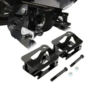 hecasa 3" 4" 5" 6" snowplow drop lift bracket compatible with western snowex ultramount snowplow lifted 4x4 trucks with higher pin mounting heights only
