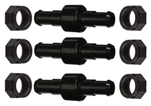 amptyhub 3900 sport, 280, 380 pool cleaner hose swivel d21 replacement for zodiac polaris 3900 sport, 280 black max f5b, tr35p pool cleaners (3 pack)