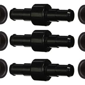 Amptyhub 3900 Sport, 280, 380 Pool Cleaner Hose Swivel D21 Replacement For Zodiac Polaris 3900 Sport, 280 Black Max F5B, TR35P Pool Cleaners (3 Pack)