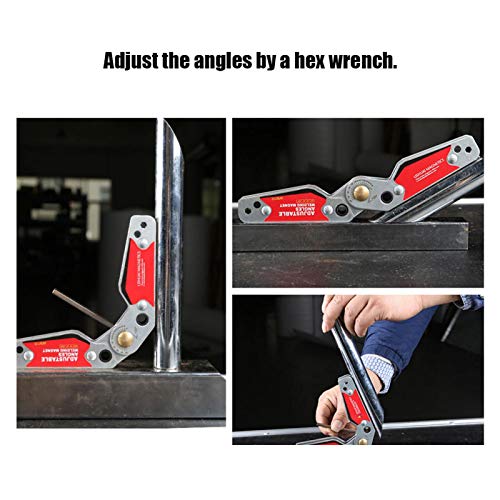 Adjustable Angles(20°-200°) Magnetic Welding Holder Corner Welder Welding Magnet Holder