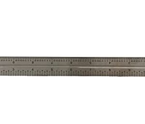 Combination Square 4 Piece Set, 12" Ruler 4R Graduation