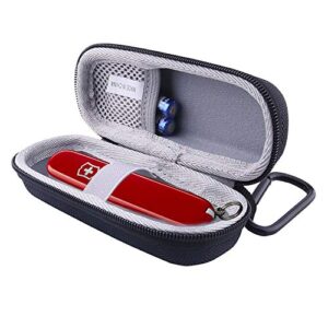 werjia hard carrying case compatible with victorinox swiss army multi-tool pocket knife(case only)