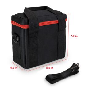 SinKeu Travel Business Carrying Case Storage Bag for 146Wh Portable Power Station - Black