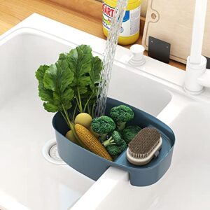 HLWDFLZ 2PCS Sink Drain Strainer Basket - Kitchen Hanging Sink Drain Basket for Wash Vegetables Fruits and Filter Kitchen Food Scraps Catcher