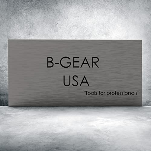 USA Rectangular Spring Steel Carpentry Cabinet Scraper Woodworking Tool- 0.032" x 2.5" x 5"