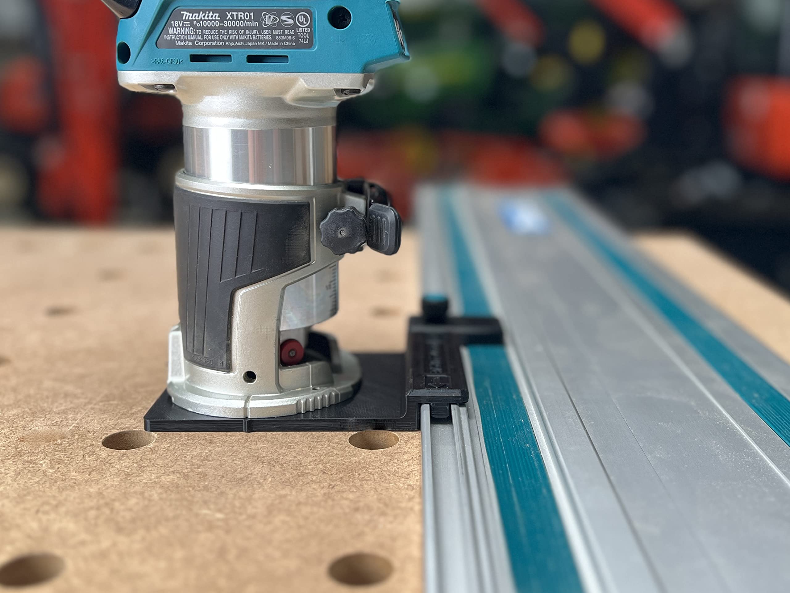 ToolCurve Guide Rail Adapter Compatible with Makita Router - Made in USA