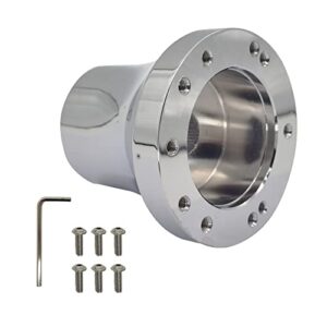 Golf Cart EZGO Steering Wheel Hub Spacer for Golf Cart Club EZGO TXT & RXV Golf Carts(Silver)