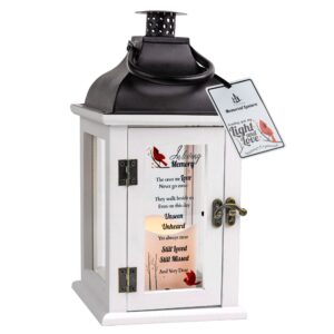 memorial lantern - bereavement sympathy gifts for loss of loved one memorial gifts for loss of mother loss of father remembrance gifts