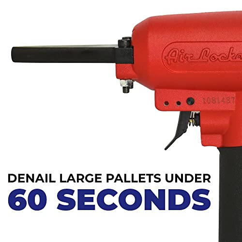 Air Locker AP900 Heavy Duty Professional Air Punch Nailer/Nail Remover/Nail Puller. 1/4 Inch NPT Thread Air Inlet. 50-110 PSI Pneumatic Nailer Removes 9-16 Gauge Nails