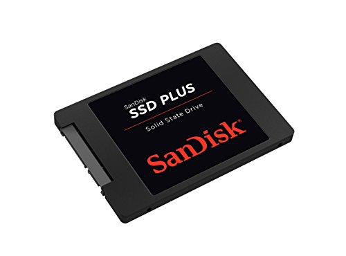 SanDisk SSD PLUS 1TB Internal SSD - SATA III 6 Gb/s, 2.5"/7mm, Up to 535 MB/s - SDSSDA-1T00-G27