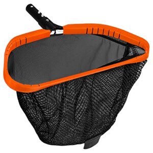 Cheerclean Pool Net for Cleaning, 20 inch Pool Leaf Rake, Reinforced Frame, 16.9 inch Deep Double Layer Mesh Bag