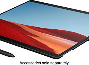 Microsoft Surface Pro X 13" Tablet 128GB WiFi + 4G LTE SQ1 X8 1.8GHz, Black  (Renewed)